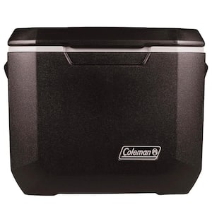 50 Qt. Heavy Duty Portable Rolling Cooler Keeps Ice Up to 5 Days in Black