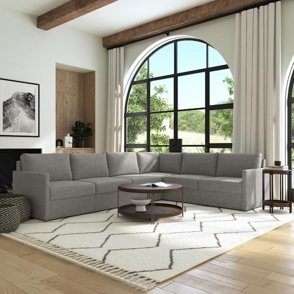 6pc fabric deals modular sectional