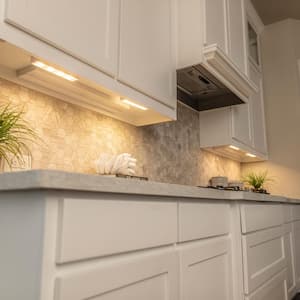 LED White Wireless Under Cabinet Light with Remote