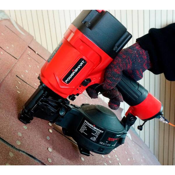 Roofing Nailer, 15 Degree Roofing Nail Gun With Safety, 53 OFF