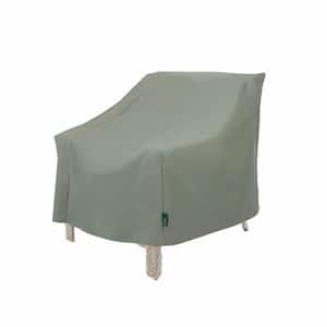 33 in. L x 34 in. W x 31 in. H, Sage Green Basics Patio Chair Cover