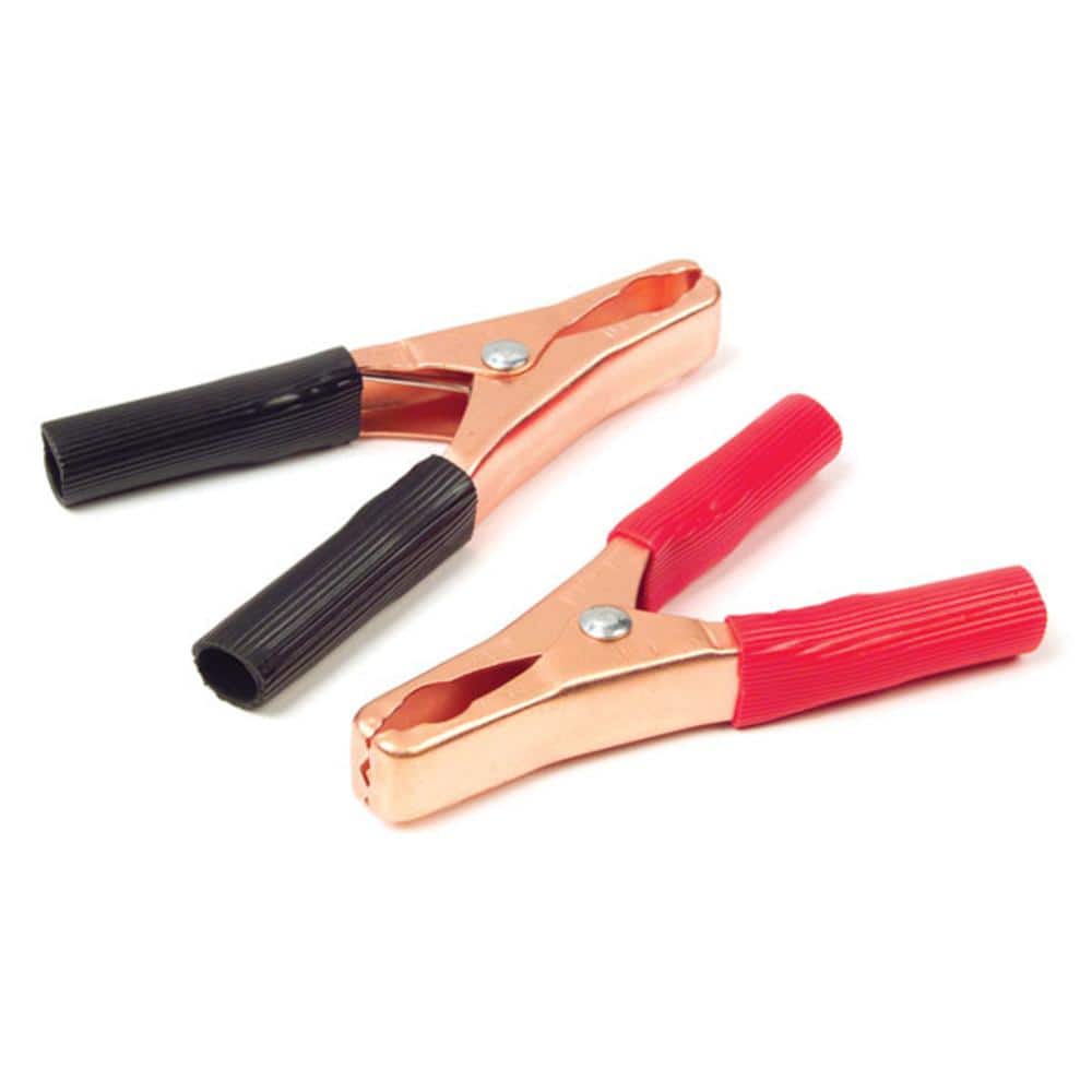 Heavy Duty Charging Clip - Industrial Grade, 75A Pair Red