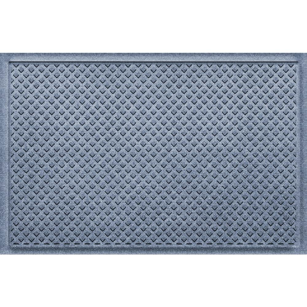 Waterhog Square Pattern Grill Mat - Bordeaux