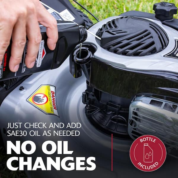 Murray - 21 in. 140 cc Briggs and Stratton Walk Behind Gas Push Lawn Mower with Height Adjustment and with Mulch Bag