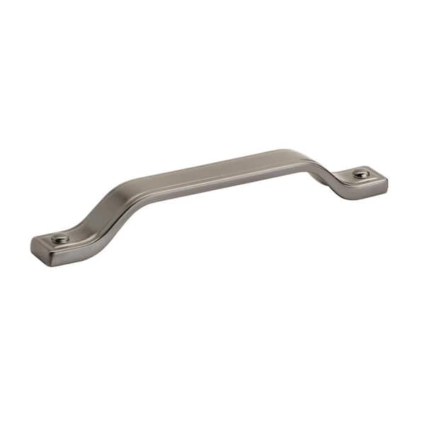 Amerock Jolene 6-5/16 in. (160mm) Classic Black Brushed Nickel Arch Cabinet Pull