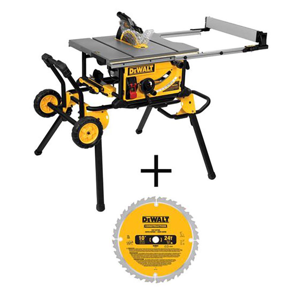 Have A Question About Dewalt Corded In Job Site Table Saw