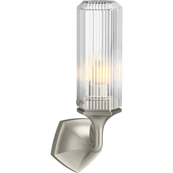 Occasion 1-Light Brushed Nickel Wall Sconce