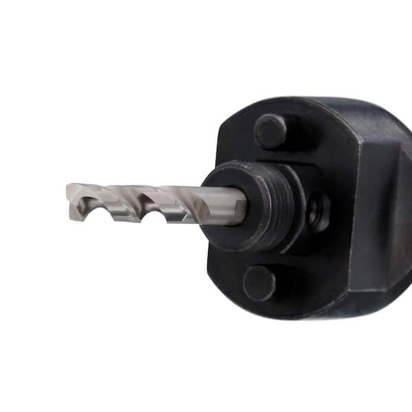 3/8 in. Quick Change Large Hole Saw Arbor with Pilot Drill Bit (2-Pack)