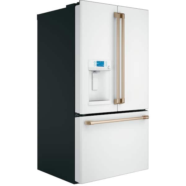 Café™ ENERGY STAR® 27.7 Cu. Ft. Smart French-Door Refrigerator with Hot  Water Dispenser - CFE28TP4MW2 - Cafe Appliances