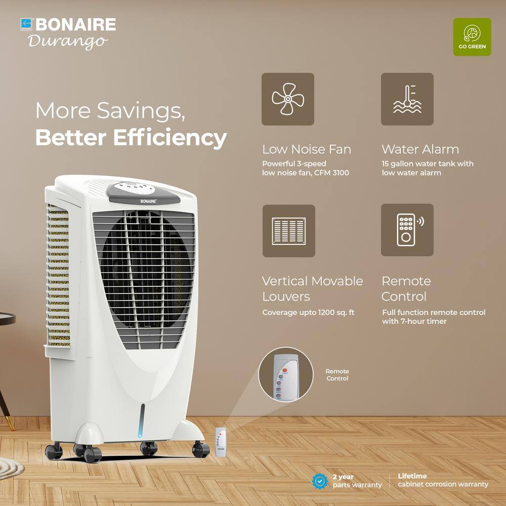 Bonaire 3100 CFM 3Speed Portable Evaporative Cooler Ubuy Trinidad