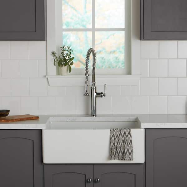Daltile Re Bright White 6 In X, Daltile Kitchen Floor Tile