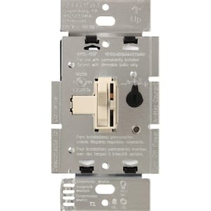 Toggler LED+ Dimmer Switch for Dimmable LED and Incandescent Bulbs, 250W/Single-Pole or 3-Way, Brown (AYCL-253P-LA)