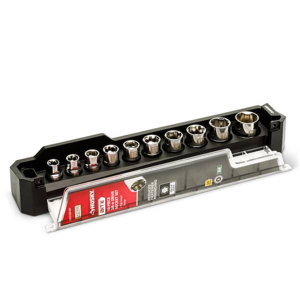 BITE 3/8 in. Drive Standard Metric Socket Set (10-Piece)