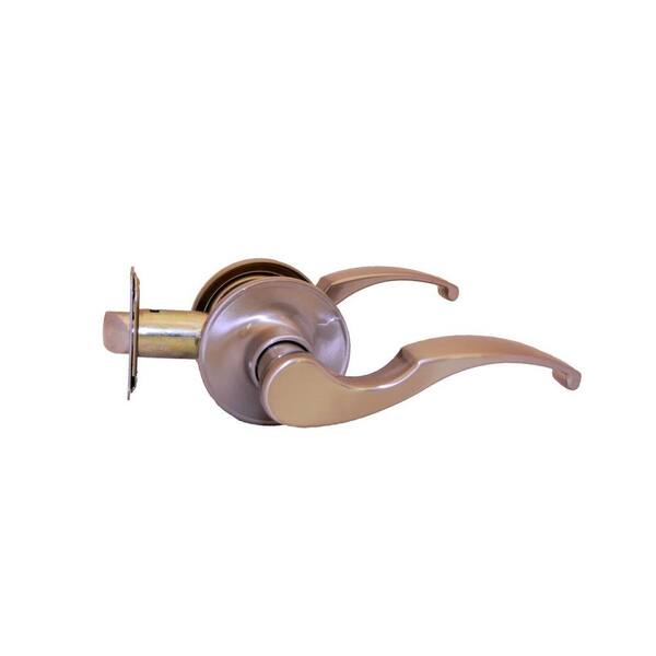 Faultless Wave Lever Passage Satin Nickel-DISCONTINUED