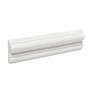 1-5/8 in. x 11/16 in. x 6 in. Long Plain Recycled Polystyrene Panel Moulding Sample