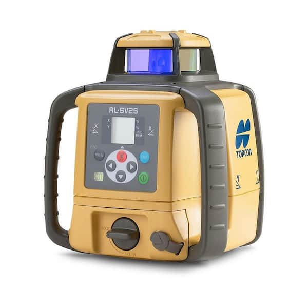 Topcon RL Sv2s Dual Grade Laser Rechargeable Battery With Ls-80l Receiver for sale online 