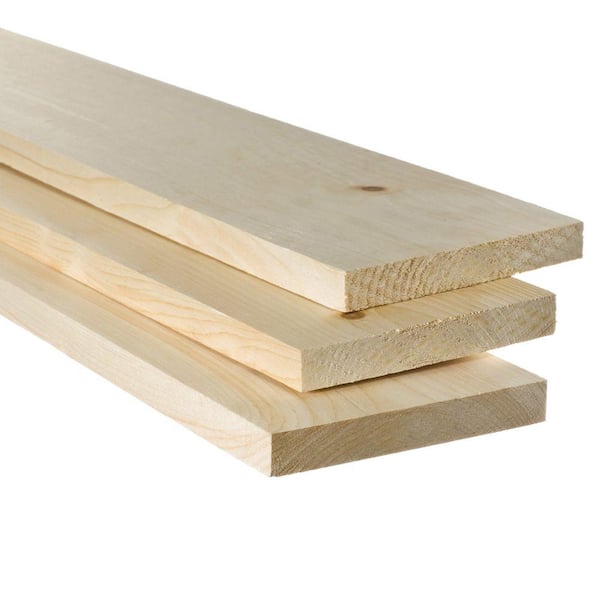 1 in. x 6 in. x 6 ft. Premium Kiln-Dried Square Edge