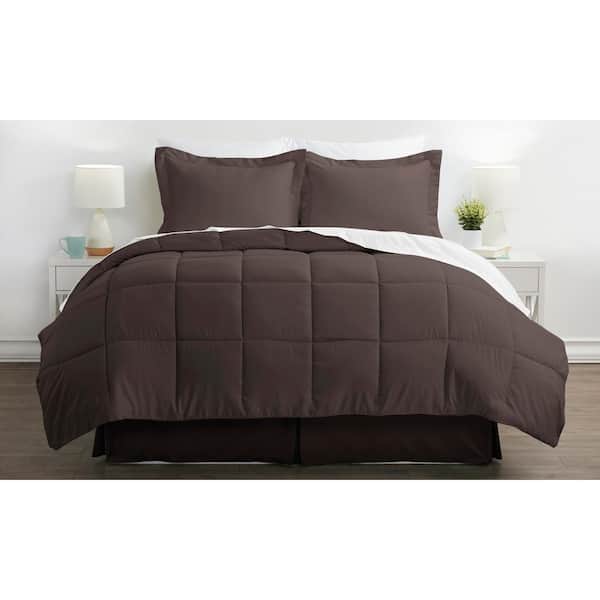 Becky Cameron Performance 6-Piece Chocolate Twin Comforter Set