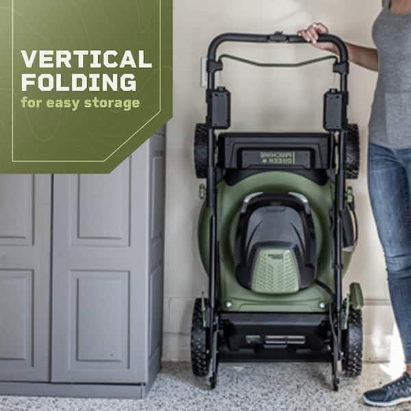 Green Machine 62V Brushless 22 in. Electric Cordless Battery Self