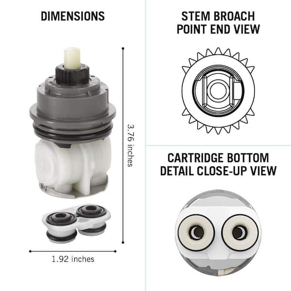 Delta 1700 Cartridge Assembly RP46463 - The Home Depot
