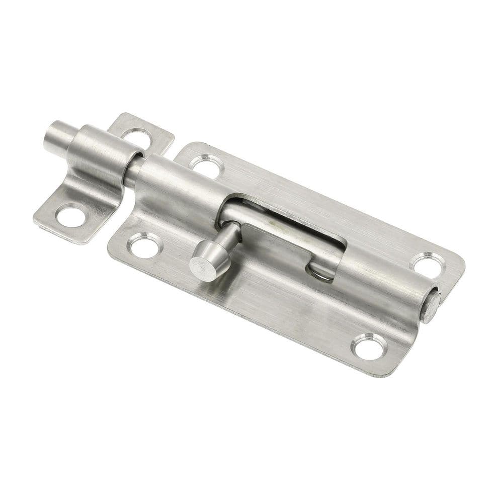Door and Gate, Slide Barrel Bolt Latch 4 inch with Screws, Stainless Steel (Single Pack) price history on PriceWatchPro