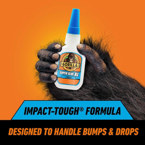 Gorilla 25g Super Glue XL 7400202 - The Home Depot