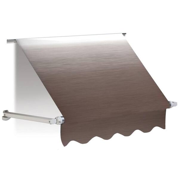 DOMETIC Deluxe Plus Standard Window Awning - 60 in., Sandstone Vinyl with Polar White Hardware