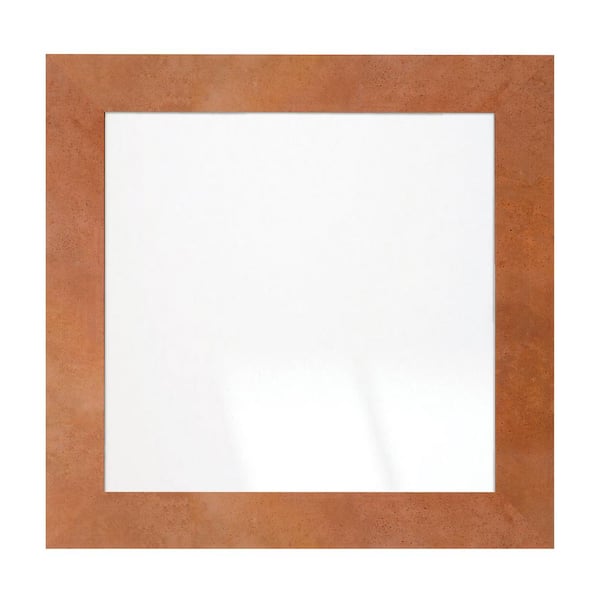 BrandtWorks Terracotta Wall Mirror 32 in. W x 32 in. H