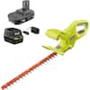 BLACK+DECKER 40V MAX Cordless Battery Powered Hedge Trimmer Kit with (1)  1.5Ah & Charger LHT341 - The Home Depot