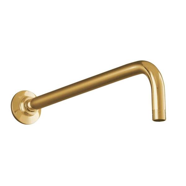 KOHLER Right Angle Shower Arm in Vibrant Modern Brushed Gold
