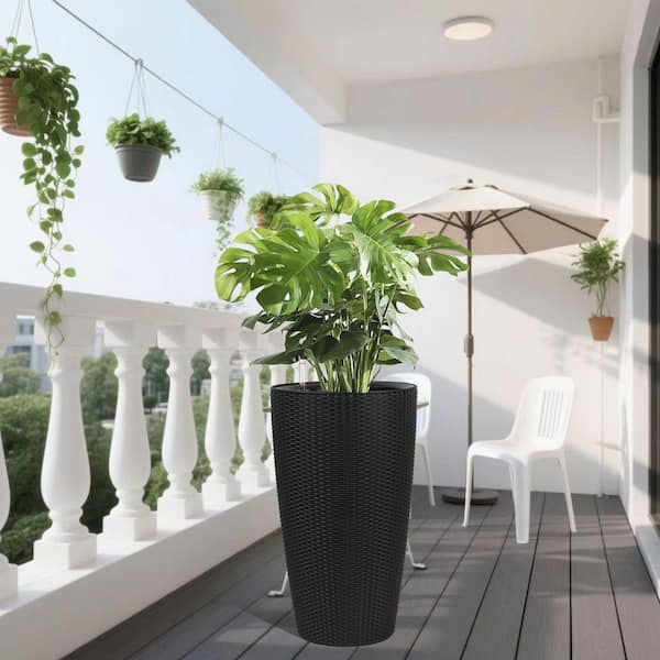 artificial monstera plant Artificial Ornamental Monstera Plant/Green Faux Tropical Plant Tree fo –  Homesake.in main image 0