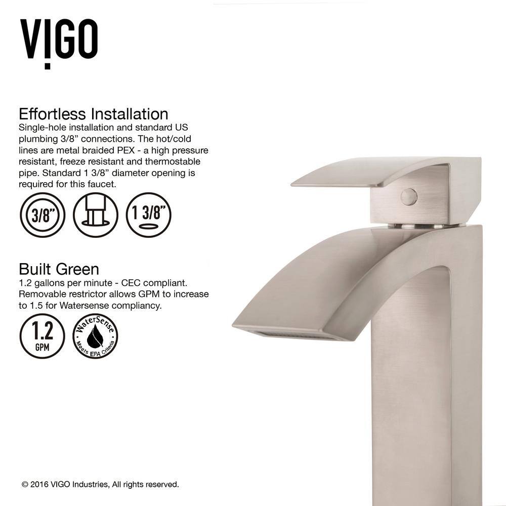 Magnolia 21" White Stone Rectangular Vessel Sink with Faucet