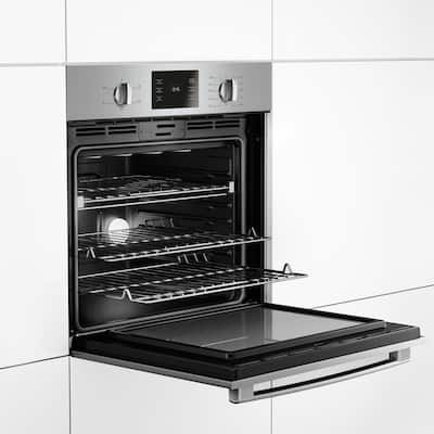 500 Series 30 in. Single Electric Wall Oven Self Cleaning in Stainless Steel