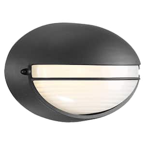 Clifton Black LED Outdoor Bulkhead Light