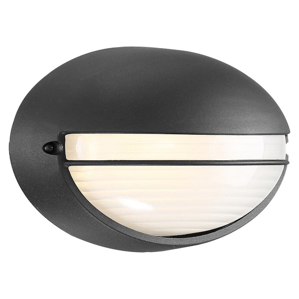 Access Lighting Clifton Black LED Outdoor Bulkhead Light