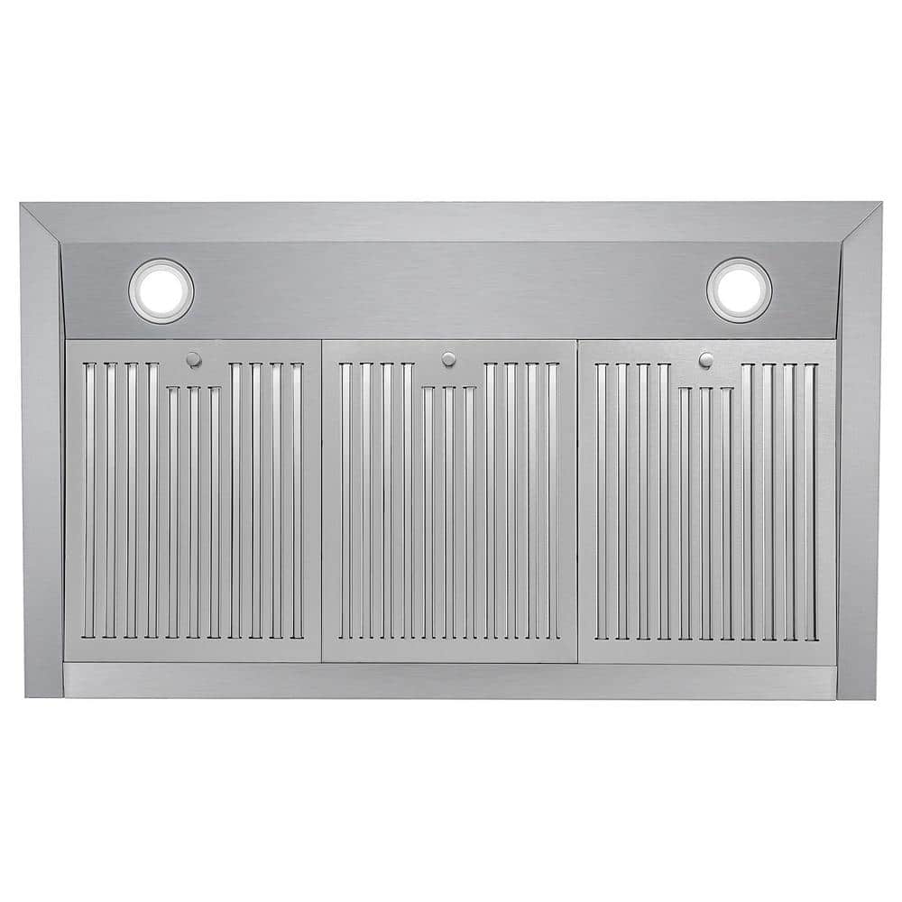 Cosmo 36" Stainless Steel Under Cabinet Range Hood with Touch Controls