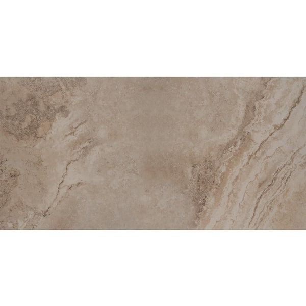 MSI Napa Beige 12 in. x 24 in. Matte Ceramic Floor and Wall Tile (640