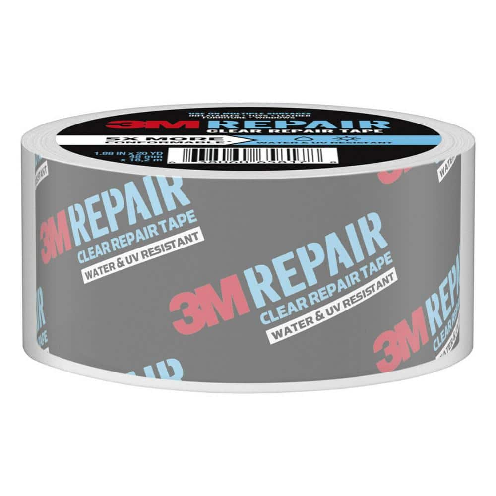 3M 03439 1.5" x 115" Clear Repair Tape 