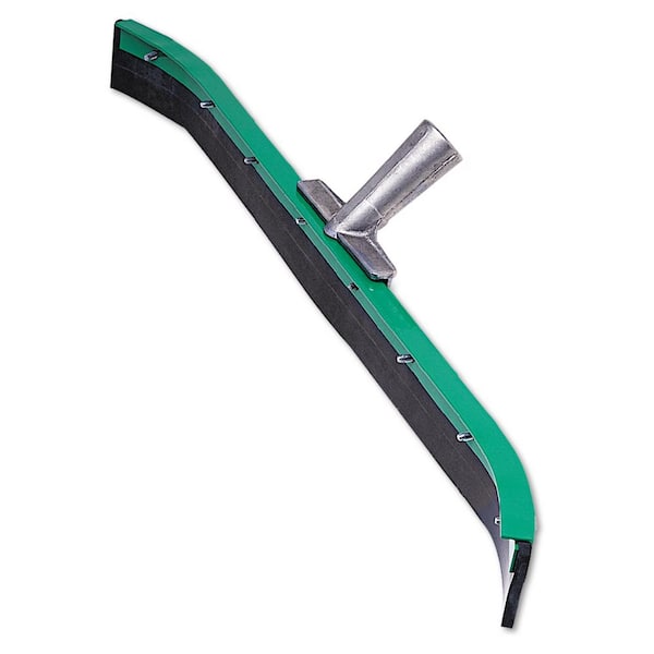 Unger AquaDozer 24 in. Rubber Heavy-Duty Curved Floor Squeegee without Handle
