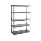 5-Tier Steel Garage Storage Shelving Unit with EZ Connect (48 in. W x 72 in. H x 18 in. D)