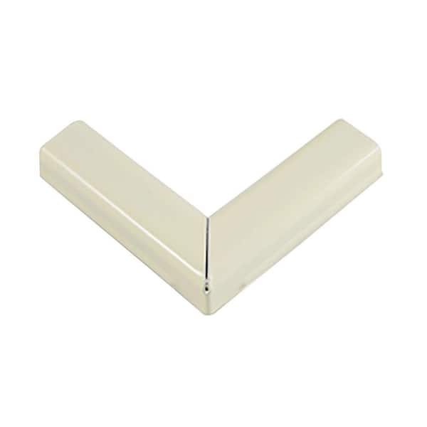 Mono Systems 90 Degree Steel Flat Elbow - Ivory