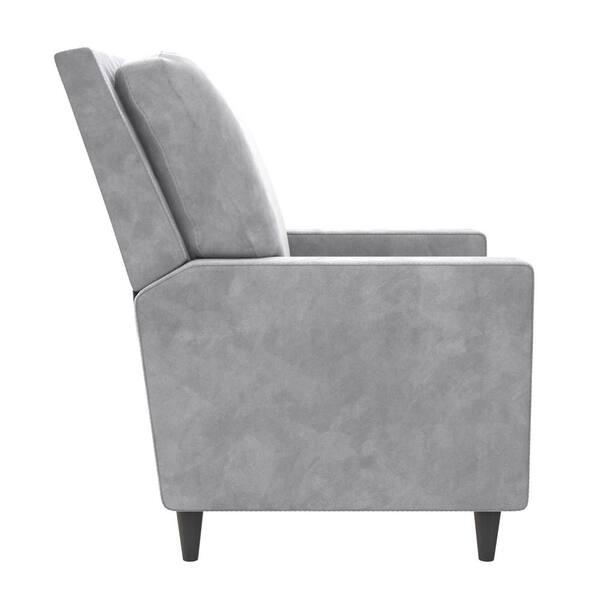 novogratz lana pushback recliner living room accent chair