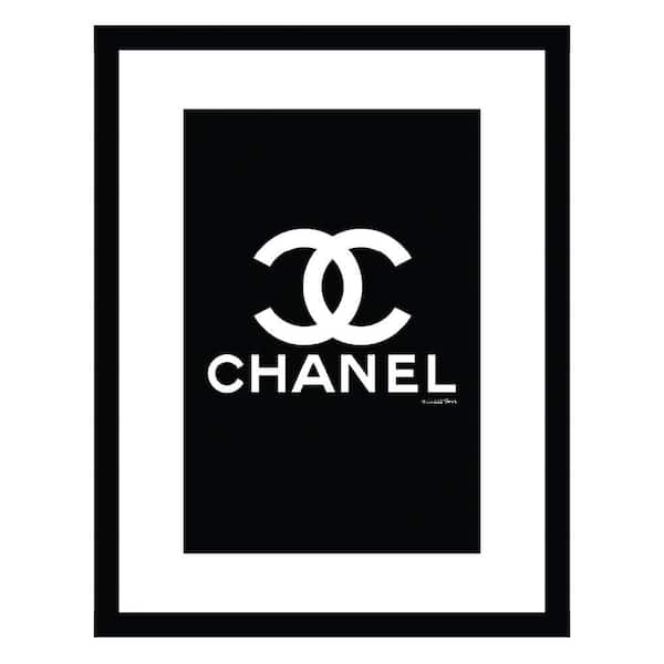 VENICE BEACH Collections Fashion Designer Bold Logo by Fairchild Paris 1-Piece Framed Graphic Print Abstract Poster Art Print 18 in. x 14 in.