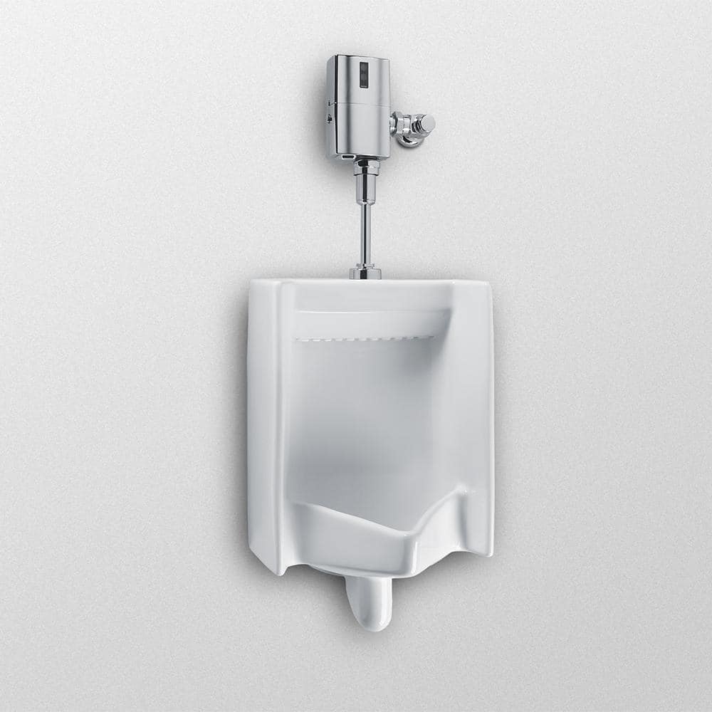 White Vitreous China Wall Mounted Commercial Urinal