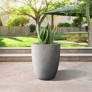 Large Ribbed Stone Pot