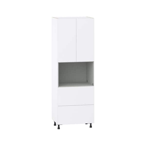 Pull Out Unit 12 Wide for Tall Pantry Modern Euro Slab Cabinet