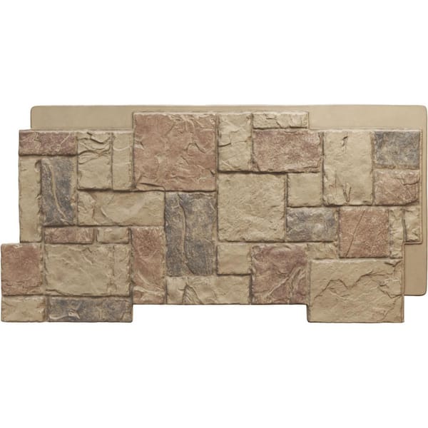 Castle Rock Stacked Stone Stonewall Faux Stone Siding Panel