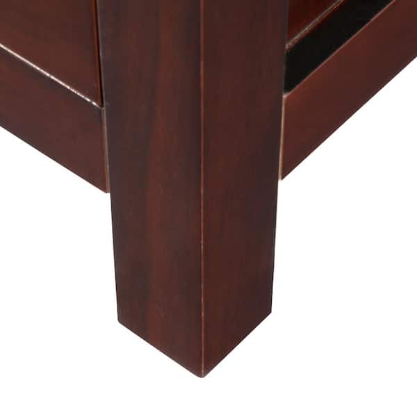 Sheffield 24 in. W x 71-1/4 in. H x 20 in. D Bathroom Linen Storage Tower Cabinet in Espresso
