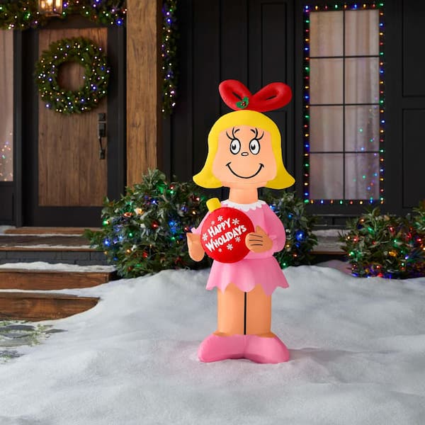 3.5 ft LED Cindy Lou Airblown Inflatable I3