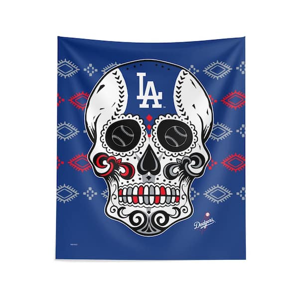 THE NORTHWEST GROUP MLB Dodgers Candy Skull Printed Wall Hanging